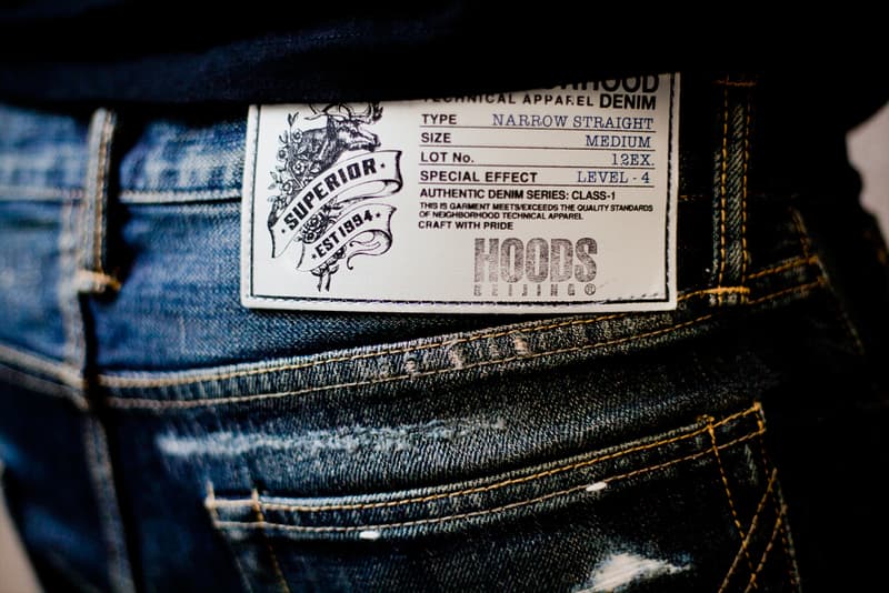 HOODS BEIJING 開幕限定！ NEIGHBORHOOD NARROW STRAIGHT 12EX SAVAGE LEVEL-4 破壞丹寧牛仔褲細節曝光！
