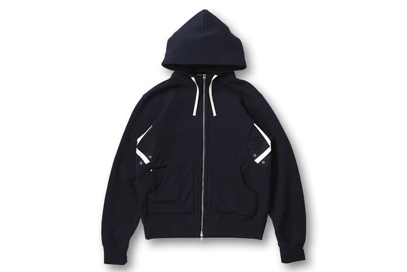 OriginalFake x Loopwheeler 2012 秋冬 SIDE X ZIP UP HOODED 連帽外套