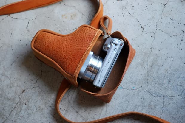 Roberu Mirrorless Compact Camera Gun Holder 皮革製相機包