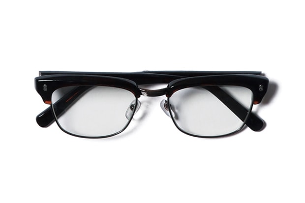 SOPHNET. x KANEKO OPTICAL 金子眼鏡 2012 秋冬備長炭眉架眼鏡