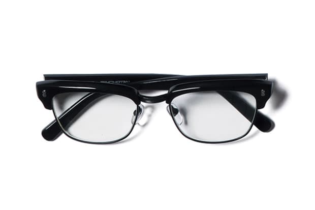 SOPHNET. x KANEKO OPTICAL 金子眼鏡 2012 秋冬備長炭眉架眼鏡