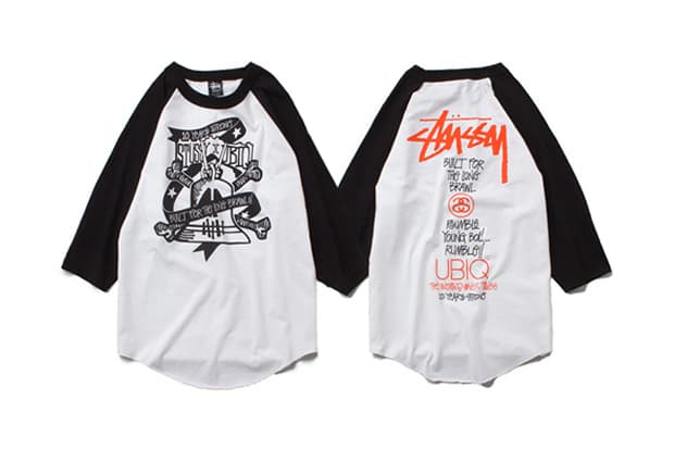  UBIQ x Stussy 聯乘T-Shirt 系列