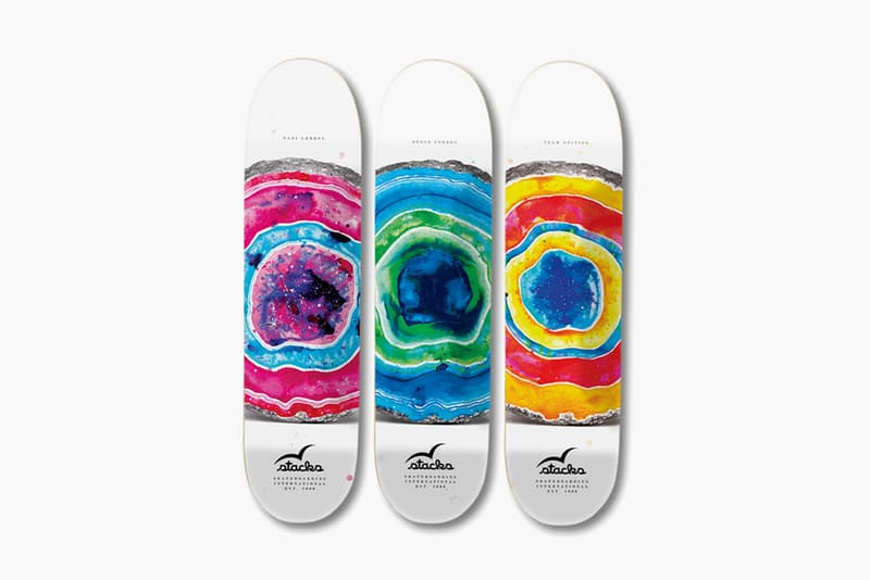 Stacks Skateboarding x Justin Krietemeyer 聯手打造別注 The Geode Series 滑板系列