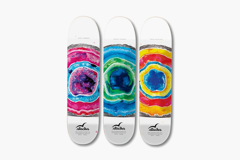 Stacks Skateboarding x Justin Krietemeyer 聯手打造別注 The Geode Series 滑板系列