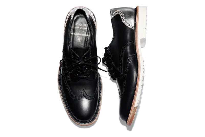 uniform experiment x Forest of Gingko 2012 秋冬別注 Wing Tip 雕花皮鞋