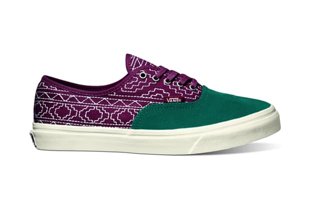  Vans California 2012 秋季 Authentic CA “Native Embroidery” 鞋履系列