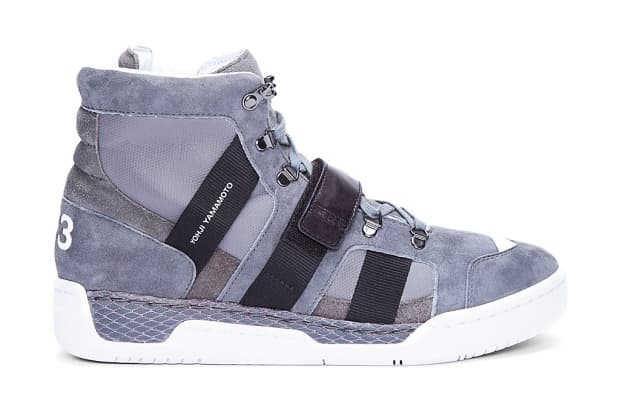 Y-3 2012 秋冬 Grey Suede Held Sneaker 鞋款