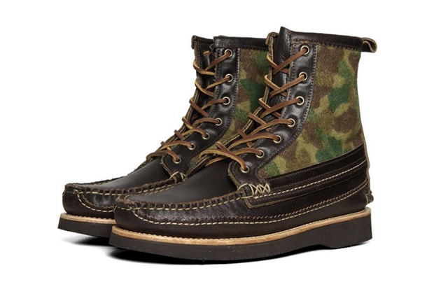Yuketen 2012 秋冬 “Camo” Maine Guide DB Boot 革靴