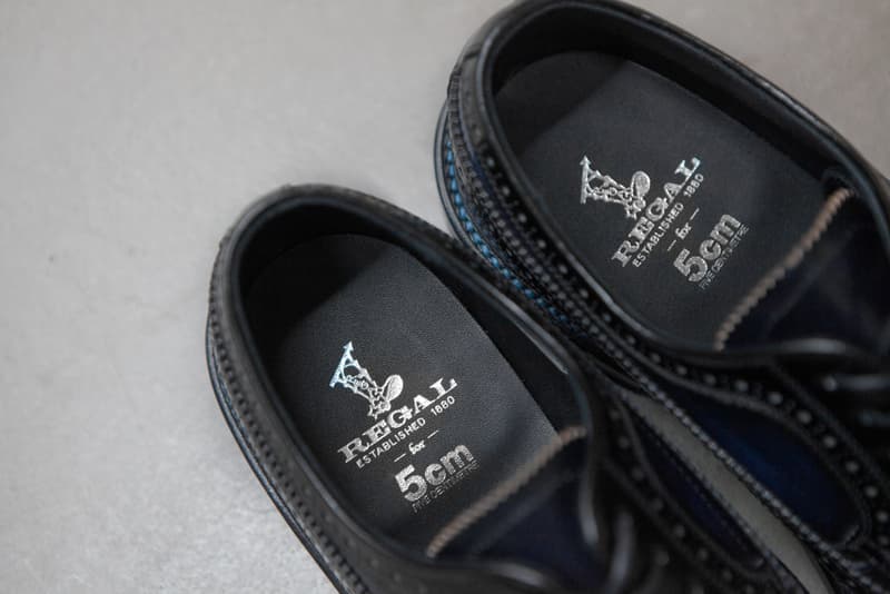 5cm x REGAL 2012 秋冬別注紳士雕花鞋款