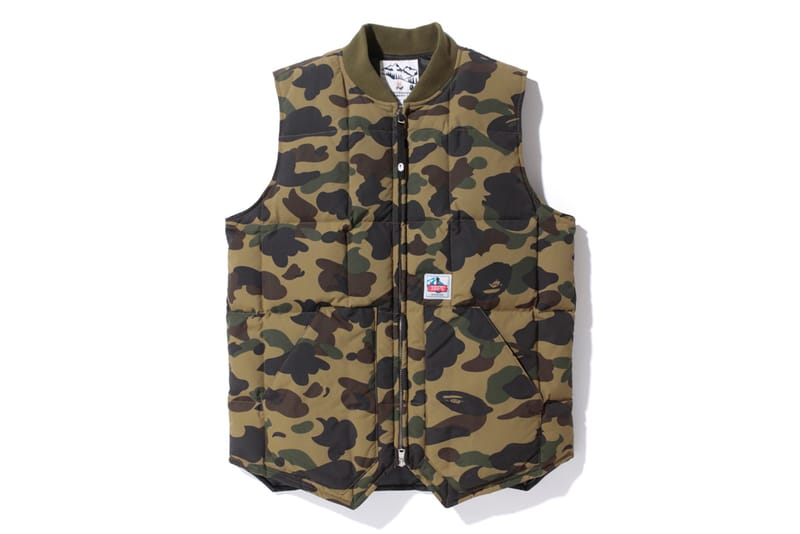 A Bathing Ape 2012 秋冬 1ST CAMO Down Vest 迷彩羽絨背心