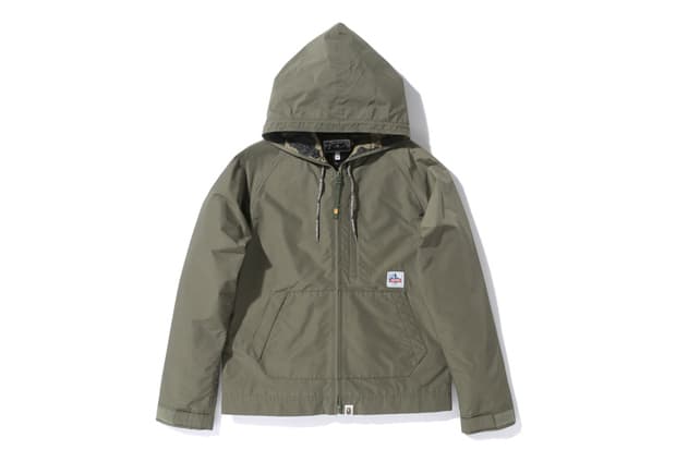 A Bathing Ape 2012 秋冬 1ST CAMO LINING HOODIE JACKET 迷彩內裡外套