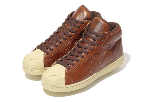 A Bathing Ape 2012 秋冬 OIL LEATHER BIG TONGUE ULTRA SKULL STA 鞋款