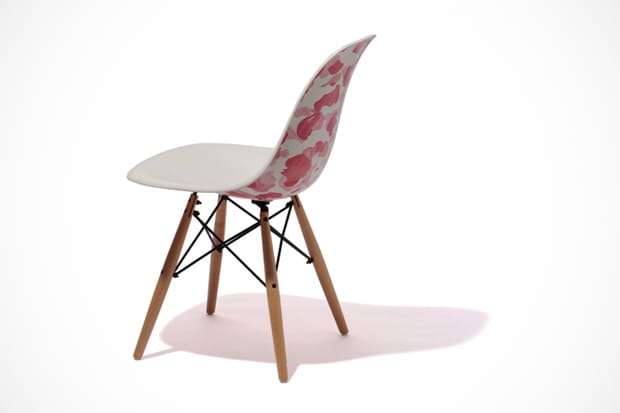 A Bathing Ape x Modernica 2012 BAPE BALLPEN CAMO Side Chair