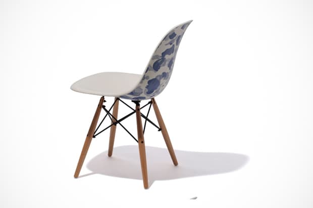 A Bathing Ape x Modernica 2012 BAPE BALLPEN CAMO Side Chair