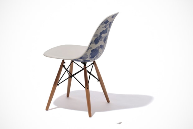 A Bathing Ape x Modernica 2012 BAPE BALLPEN CAMO Side Chair