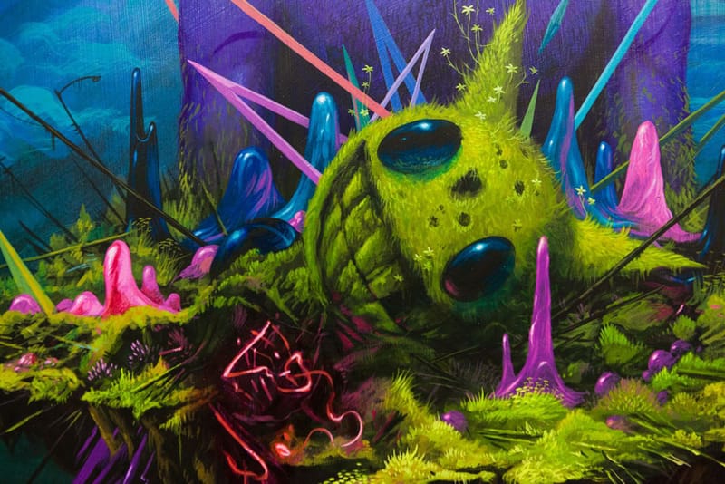 於 “Decay and Overgrowth” 展覽舉行前夕探訪 Jeff Soto 的工作室