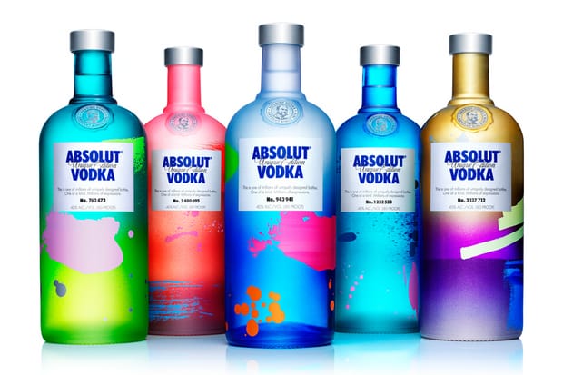 ABSOLUT UNIQUE: 打造四百萬瓶獨特創意藝術瓶身企劃