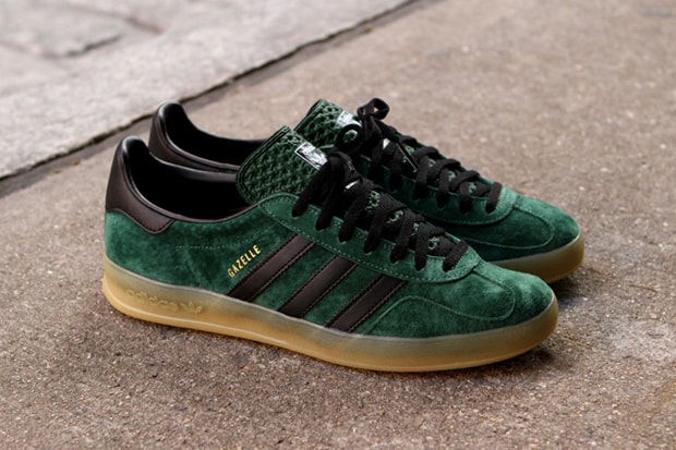 adidas Gazelle Indoor Dark Green/Black 