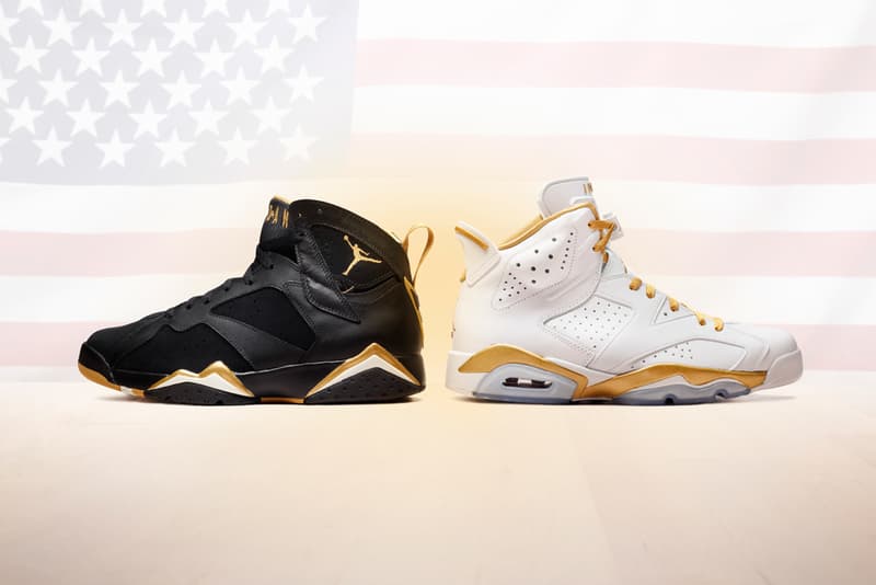 Air Jordan VI & VII  “Golden Moments” 復刻系列