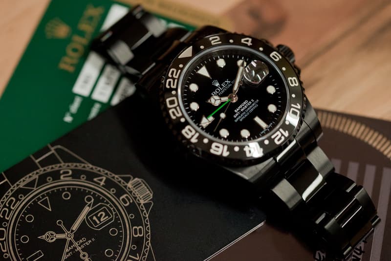 Bamford Watch Department Rolex GMT Master II 改裝錶款