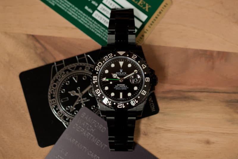 Bamford Watch Department Rolex GMT Master II 改裝錶款