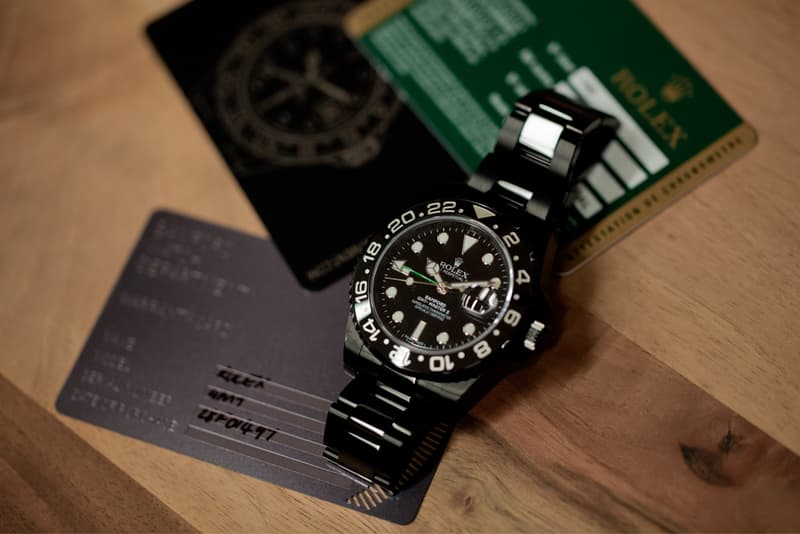 Bamford Watch Department Rolex GMT Master II 改裝錶款