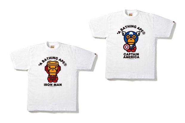 Marvel Comics x A Bathing Ape 2012 “The Avengers” 聯名別注系列