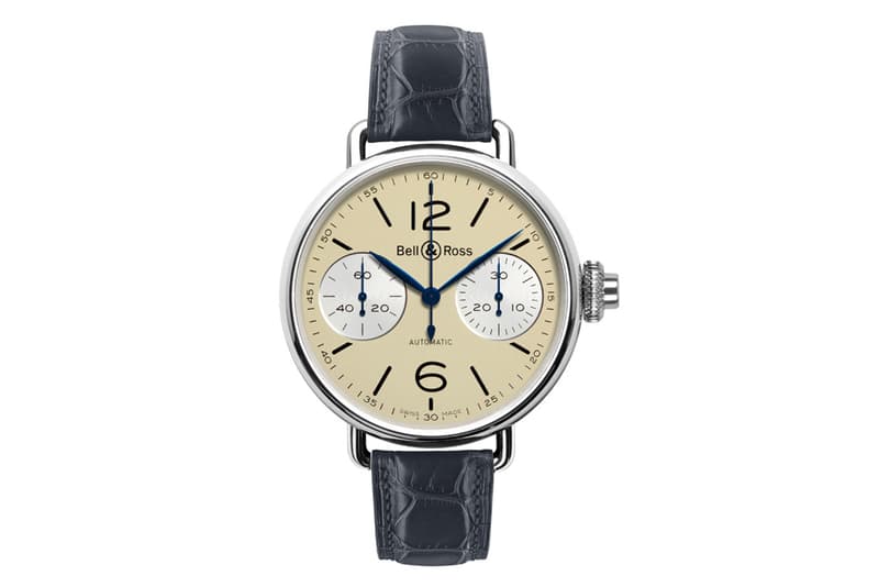 Bell & Ross Vintage WW1 Chronographe Monopoussoir Watch 復古手錶