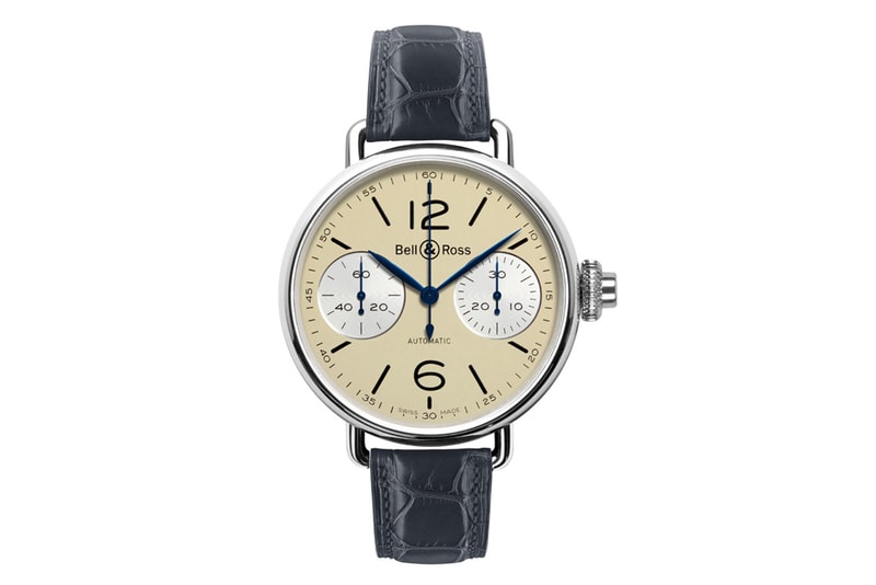 Bell & Ross Vintage WW1 Chronographe Monopoussoir Watch 復古手錶