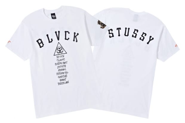  Black Scale x Stussy  5週年紀念別注  T-Shirt 
