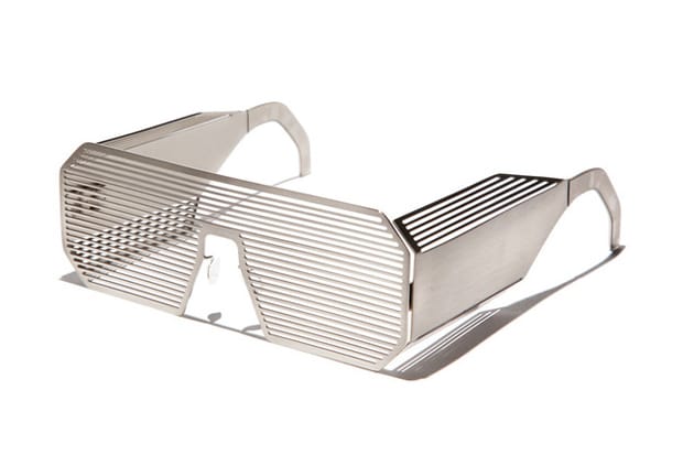 Boris Bidjan Saberi x Linda Farrow Shutter Sunglasses 聯名眼鏡