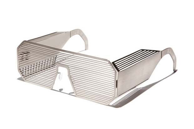 Boris Bidjan Saberi x Linda Farrow Shutter Sunglasses 聯名眼鏡