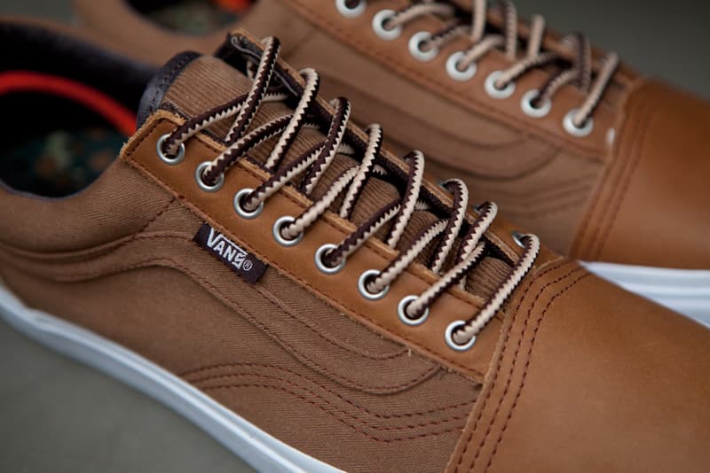 Carhartt WIP x Vans Syndicate 2012 秋季 Old Skool 棕色皮革別注鞋款