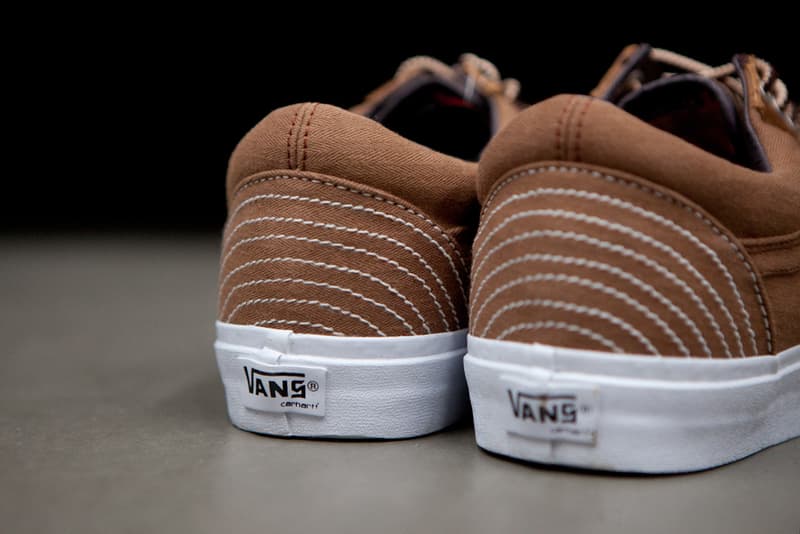 Carhartt WIP x Vans Syndicate 2012 秋季 Old Skool 棕色皮革別注鞋款