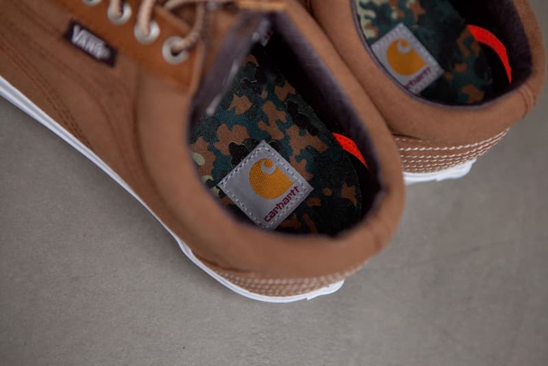 Carhartt WIP x Vans Syndicate 2012 秋季 Old Skool 棕色皮革別注鞋款