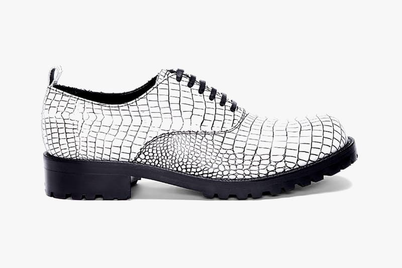 COMME des GARCONS HOMME PLUS Contrast Kip Embossed 鱷魚皮紋鞋款