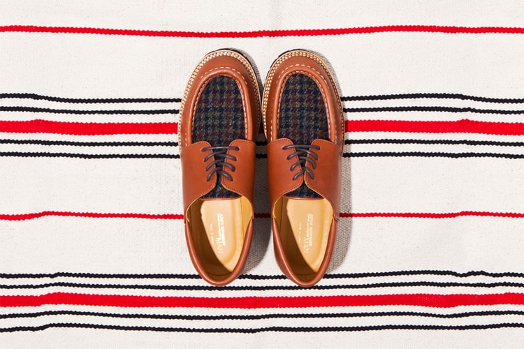 COMME des GARCONS JUNYA WATANABE MAN 2012 秋冬季格紋鞋款