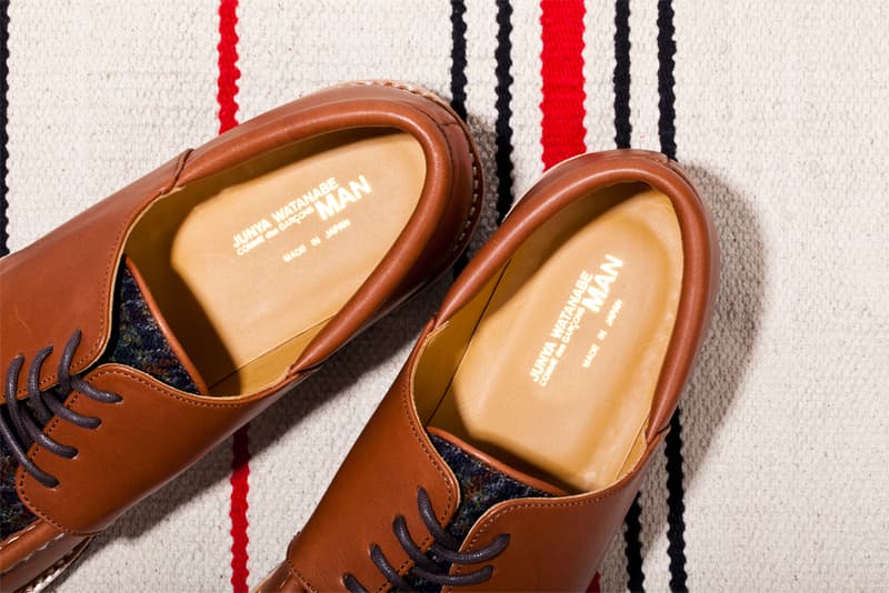  COMME des GARCONS JUNYA WATANABE MAN 2012 秋冬季格紋鞋款