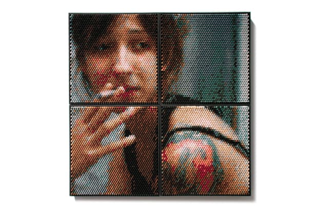 Christian Faur 的蠟筆人像圖畫創作