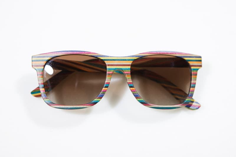 Agenda Long Beach: Diamond Supply Co. 以舊滑板製作太陽眼鏡