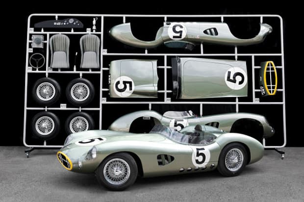 Evanta Aston Martin DBR1 1:1 實物原大模型組件