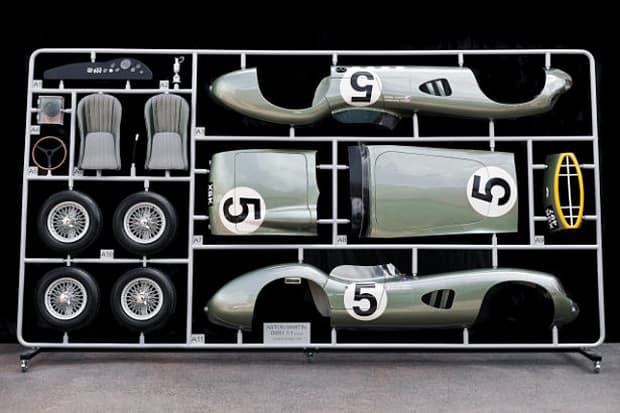 Evanta Aston Martin DBR1 1:1 實物原大模型組件