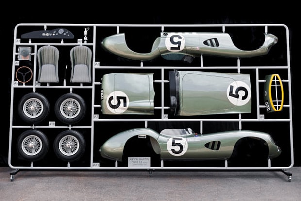 Evanta Aston Martin DBR1 1:1 實物原大模型組件