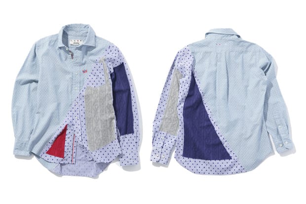 FLAPH 2012 秋冬拼布襯衫