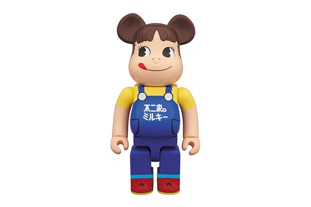 不二家 Fujiya Co. x Medicom Toy 400% 牛奶糖牛奶妹 Peko-Chan Bearbrick