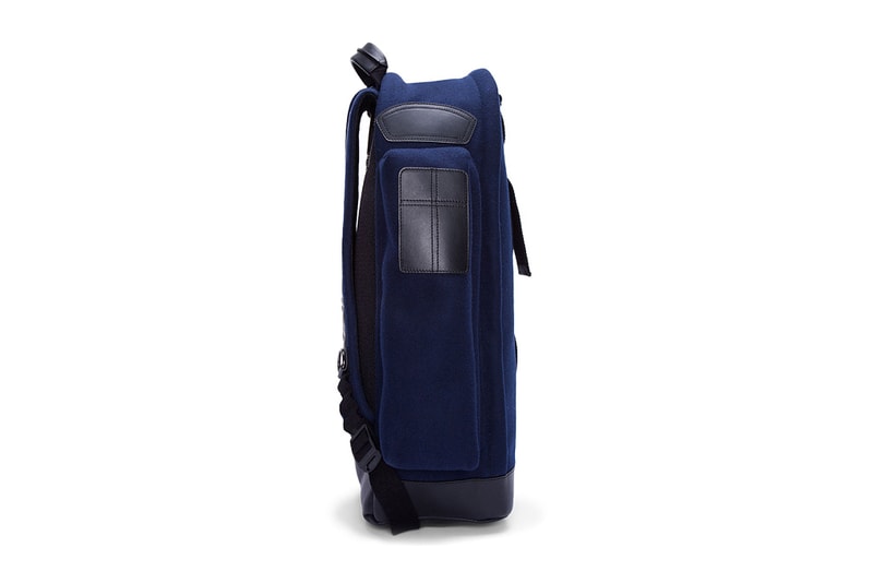 Givenchy Navy Felt and Leather Backpack 背包