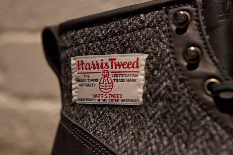 izzue x Viberg 2012 Fall Harris Tweed Scout Boot
