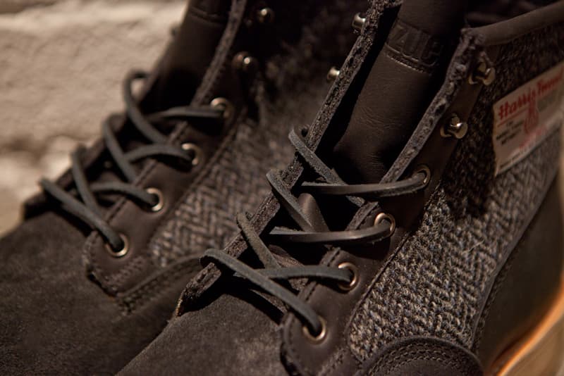 izzue x Viberg 2012 Fall Harris Tweed Scout Boot