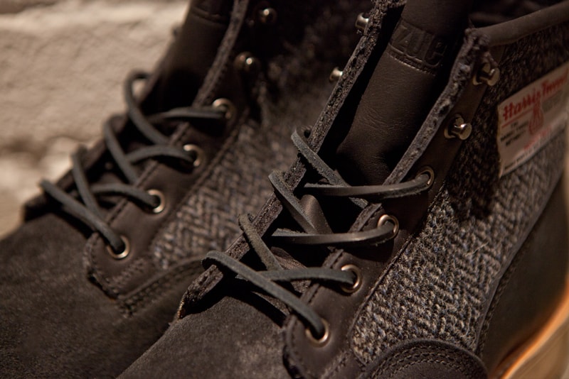 izzue x Viberg 2012 Fall Harris Tweed Scout Boot