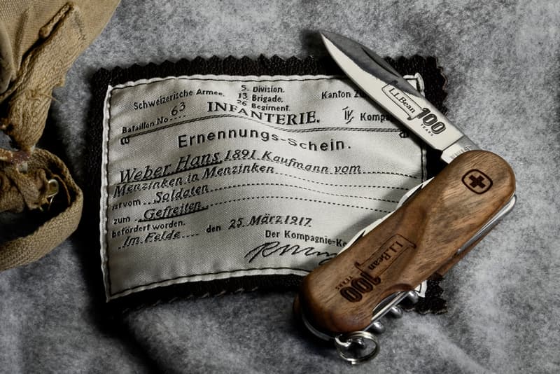 L.L. Bean x Wenger 100 週年 EvoWood Swiss Army Knife
